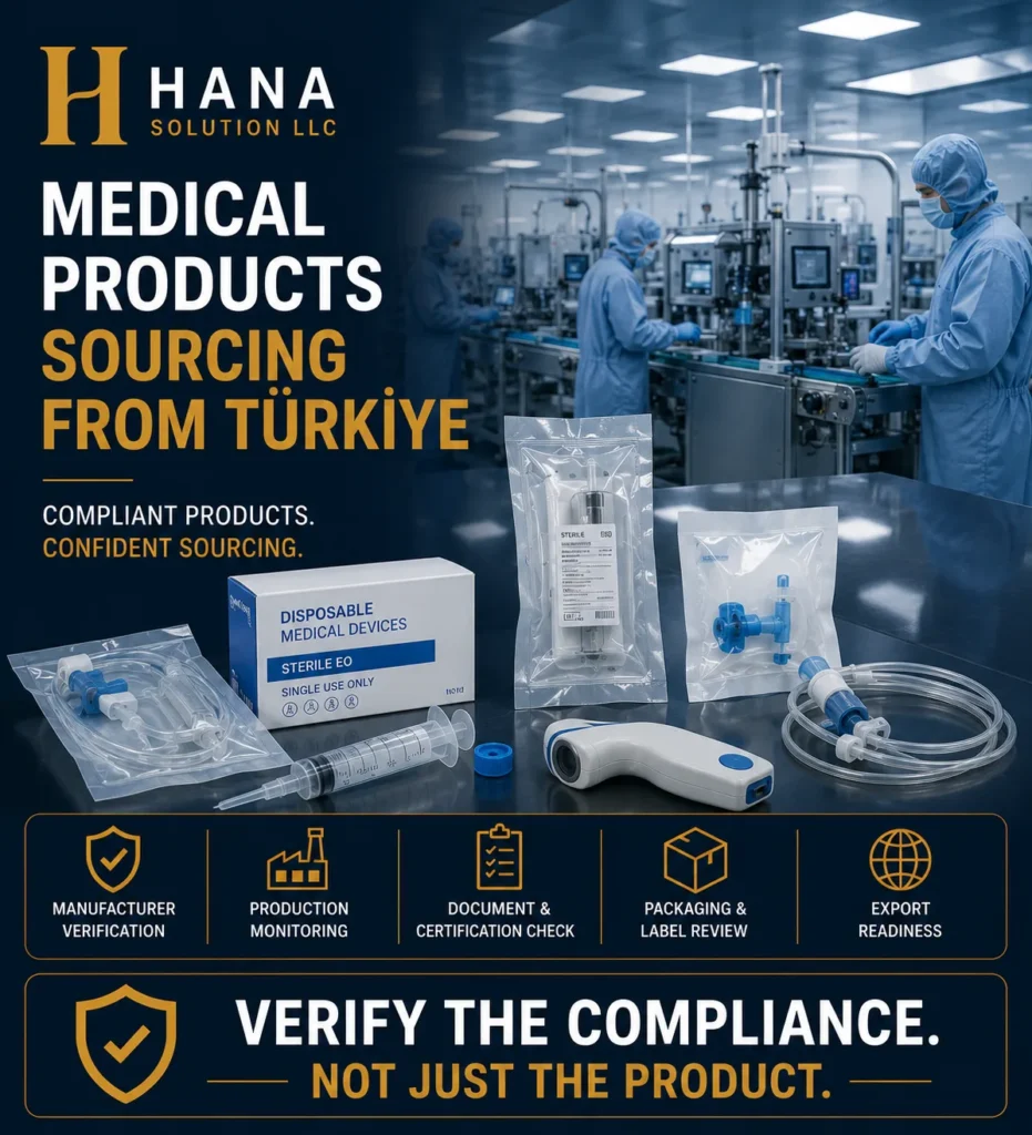 Medical device sourcing Turkey — ISO 13485 scope and EU MDR Notified Body certificate verification before buyer-side supplier engagement