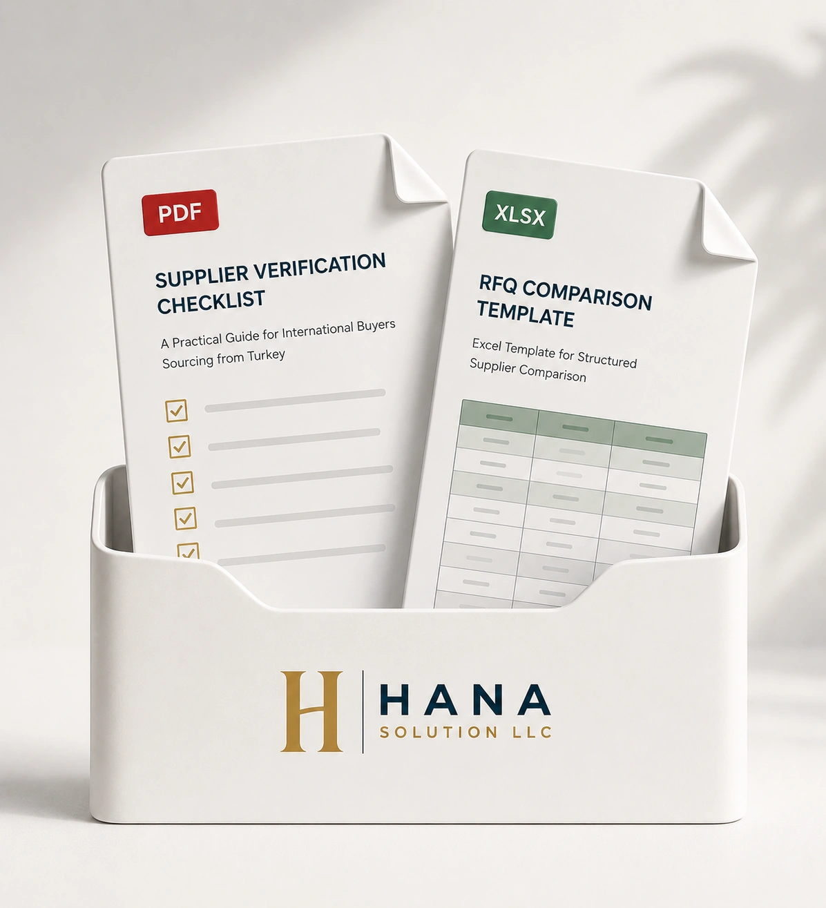 Turkey Supplier Toolkit with free PDF checklists and Excel procurement templates for international buyers sourcing from Turkey.